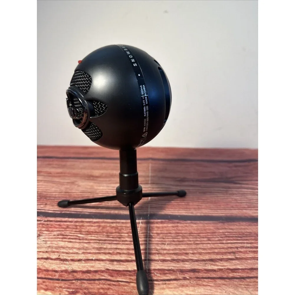 Blue Snowball ICE USB Microphone for Recording & Streaming on PC & Mac - Black